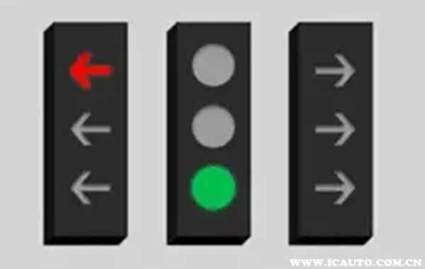各种红绿灯走法图解视频教程，十字路口红绿灯走法图解